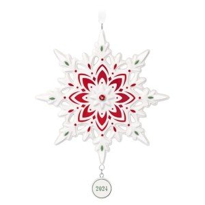 Hallmark 2024 Snowflake Keepsake Christmas Ornament