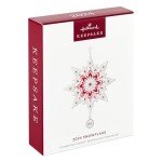 Hallmark 2024 Snowflake Keepsake Christmas Ornament