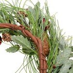 20” Holiday Wreath with Jingle Bells and Berries