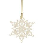 Lenox 2024 Snow Fantasies Snowflake Ornament