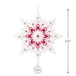 Hallmark 2024 Snowflake Keepsake Christmas Ornament