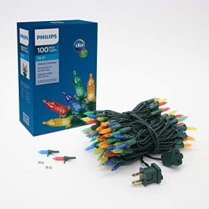 Philips 100 LED Multicolor Mini Christmas Lights