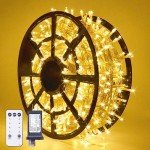 600 LED Waterproof Christmas String Lights - Warm White
