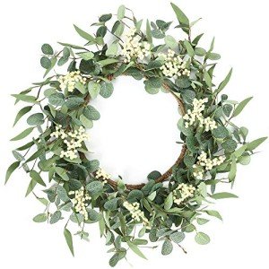 20" Eucalyptus Wreath for Year-Round Decor