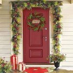 20-Inch Pinecone & Berry Christmas Wreath for Decor