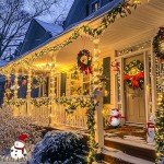 600 LED Waterproof Christmas String Lights - Warm White