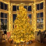 600 LED Waterproof Christmas String Lights - Warm White