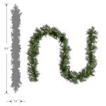 Winchester Pine 9ft Artificial Christmas Garland
