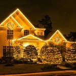 600 LED Waterproof Christmas String Lights - Warm White