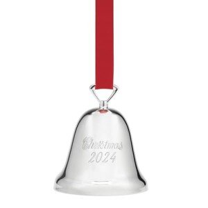 2024 Silverplate Christmas Tree Bell by Reed & Barton