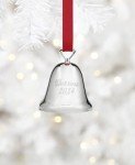 2024 Silverplate Christmas Tree Bell by Reed & Barton