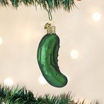 Pickle Glass Blown Ornaments for Christmas Tree