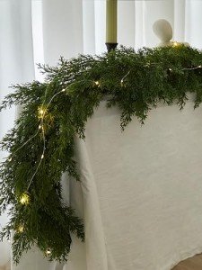 6FT Light-Up Christmas Garland for Holiday Cheer