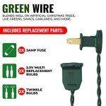 Twinkling Clear Christmas Lights for Indoor/Outdoor Use