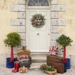 18 Inch Red Berry Eucalyptus Christmas Wreath