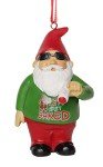 Funny "Let's Get Baked" Gnome Ornament 3.5 Inch