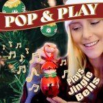 Musical Christmas Tree Ornament with Figure & Jingle Bells