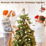 Gold & White Christmas Ball Ornaments, 42 Pcs