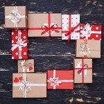 24 Wooden Winter Wonderland Christmas Tree Ornaments