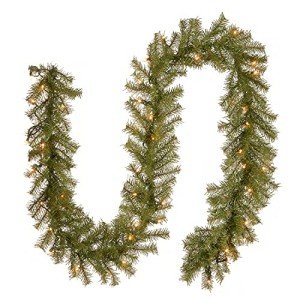 9ft Pre-Lit Norwood Fir Christmas Garland