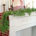 Christmas Norfolk Pine Garland - Set of 2