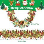 Deluxe 59 Feet Metallic Christmas Tinsel Garland