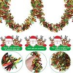 Deluxe 59 Feet Metallic Christmas Tinsel Garland