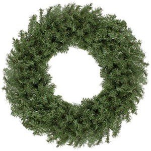 24" Unlit Canadian Pine Christmas Wreath