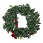 Colorful Pinecone and Berries Wreath - 24 Inch