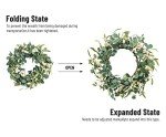 20" Eucalyptus Wreath for Year-Round Decor