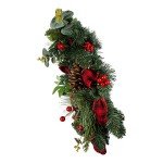 Colorful Pinecone and Berries Wreath - 24 Inch