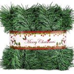 33Ft Untangled Christmas Garland for Holiday Decor