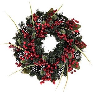Tunbridge Winter Berry 24-Inch Christmas Wreath
