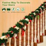 33Ft Untangled Christmas Garland for Holiday Decor