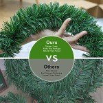 33Ft Untangled Christmas Garland for Holiday Decor