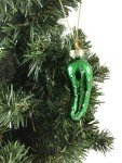 Christmas Pickle Ornament German Tradition Blown Glass Tree Decoration Gift Boxed