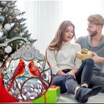 Red Bird Christmas Ornament Decor, Cardinal Christmas Tree Ornament, Red Bird Gifts, Cardinal Decor Holiday Decorations and Xmas Gifts Ideas