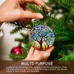 GGEB Tree of Life Ornament,Christmas Ornaments,Tree of Life Christmas Decoration,Holiday Decorations Present Idea,Tree of Life Ornaments for Christmas Tree,Heirloom Keepsake,Tree of Life Gifts Ideas.