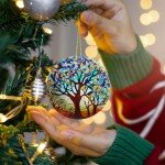 GGEB Tree of Life Ornament,Christmas Ornaments,Tree of Life Christmas Decoration,Holiday Decorations Present Idea,Tree of Life Ornaments for Christmas Tree,Heirloom Keepsake,Tree of Life Gifts Ideas.
