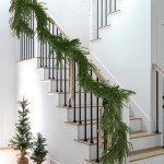 Hananona 2 Pcs Artificial Norfolk Pine Garlands, Real Touch Winter Pine Garland, Green Artificial Greenery Garland for Table, Mantle, Wall, Indoor, Outdoor Christmas Decorations (2, 6 FT)