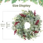 Eucalyptus Wreath for Year-Round Holiday Decor