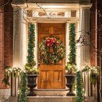 Joiedomi 9Ft Artificial Christmas Garland Prelit with LED Lights, 27 Pine Cones, 27 Red Berries for Home & Office Christmas Indoor and Outdoor Decorations (Battery Powered, Batteries not Included)