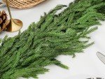 6FT Norfolk Pine Christmas Garland for Holiday Decor