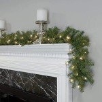 Pre-Lit Norwood Fir Christmas Garland with Lights