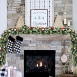 DearHouse Pine Christmas Garland,6Ft WinterArtificial Greenery Garland for Holiday Season Mantel Fireplace Table Runner Centerpiece Decor