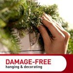 Command Medium Clear Wall Hooks, 7 Hooks and 12 Command Strips, Damage Free Hanging Wall Hooks with Adhesive Strips, Wall Hooks for Hanging Back to Christmas Decorations, Holds up to 2 lb