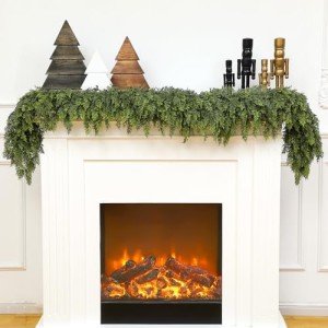6ft Artificial Cedar Garland for Holiday Decor