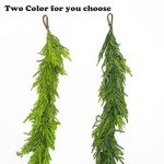 6FT Norfolk Pine Christmas Garland for Holiday Decor