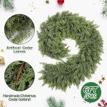 6ft Artificial Cedar Garland for Holiday Decor