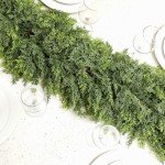 6ft Artificial Cedar Garland for Holiday Decor
